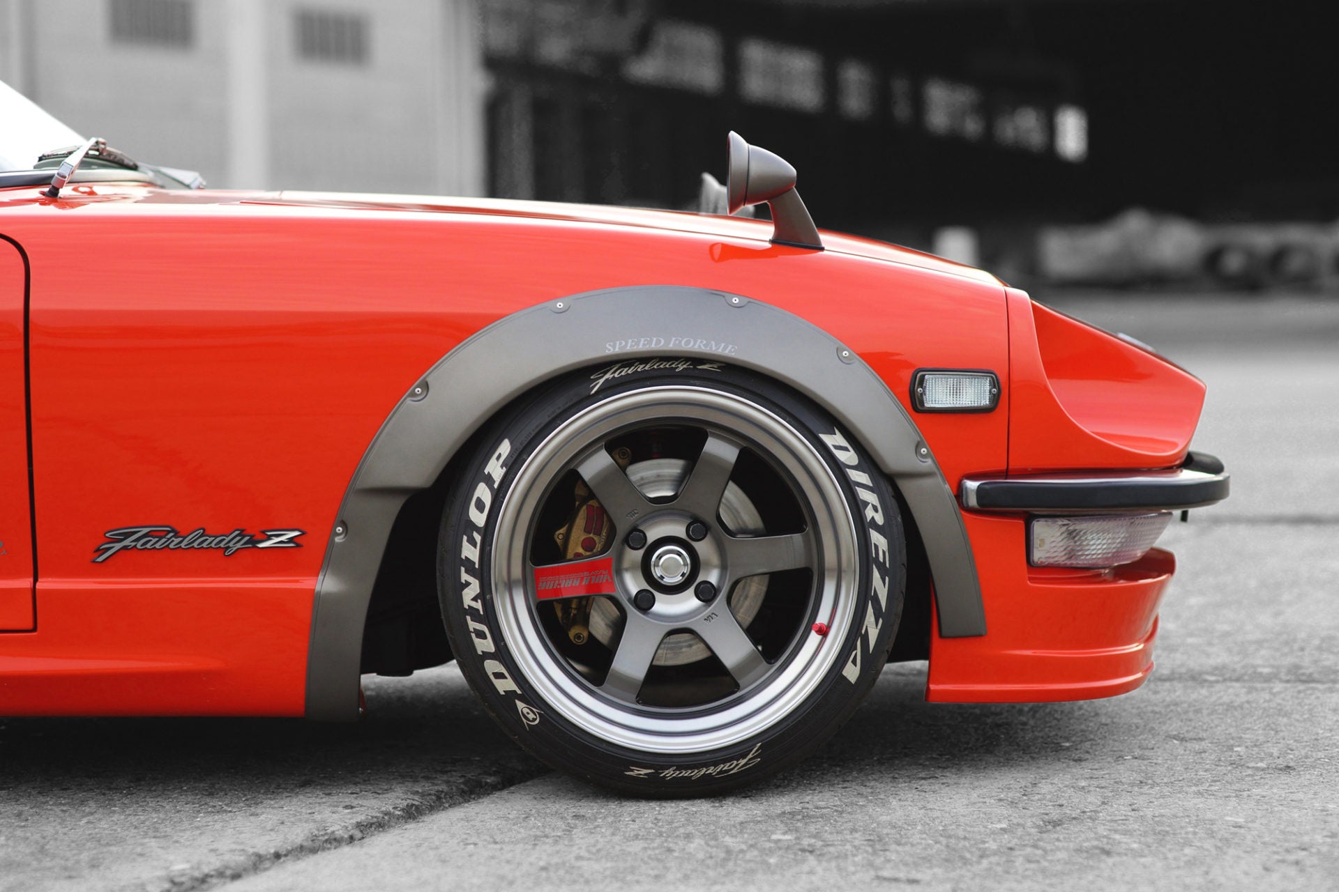 S30Z Front fender flares Version II (to be used with SpeedForme